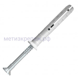 Дюбель-гвоздь 6х40 с потайным бортиком Fischer N-S 50354, оцинкованная сталь