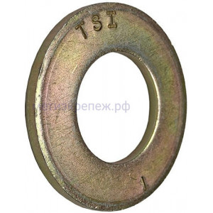 Шайба плоская дюймовая 3/8" SAE, желтый цинк