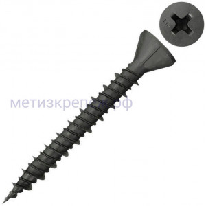 Саморез для ГВЛ 3,9x45 с резьбой HiLo Fischer FSN-TPGM на ленте 665104, сталь фосфатированная (1000 шт)