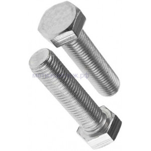 Болт дюймовый 3/8"-16х1" UNC DIN 933, нержавеющая сталь А4