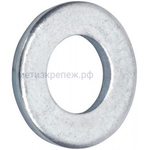 Шайба плоская дюймовая 7/16" USS, оцинкованная сталь