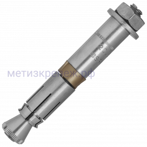 Анкер самоподрезающий BLS М12-20/80/15 Sormat 9650080154, нержавеющая сталь А4