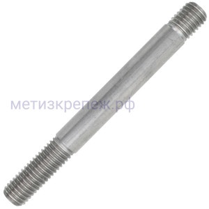 Шпилька резьбовая М10х55 DIN 939 с ввинчиваемым концом ~ 1.25 d, нержавеющая сталь А2