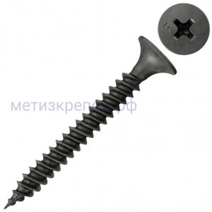 Саморез для ГКЛ 3,5x25 с мелкой резьбой Fischer FSN-TPDM 40603 (в ленте), фосфатированная сталь (1000 шт)
