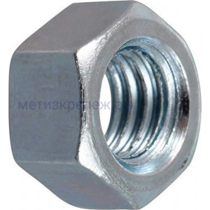 Гайка дюймовая 3/4"-10 UNC DIN 934, класс прочности 5, оцинкованная сталь