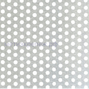 Перфорированный лист 1000х120х0,8 мм Gah Alberts 464233, алюминий