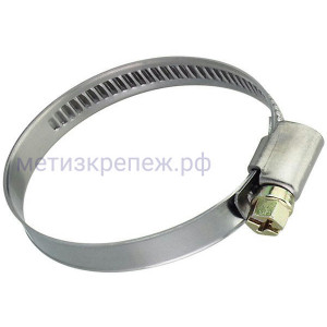 Хомут для шланга 110-130 Fischer SGS 045531, нержавеющая сталь W2