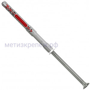 Дюбель фасадный DuoXpand 10x140 T Fischer 562166, с потайным шурупом, нержавеющая сталь