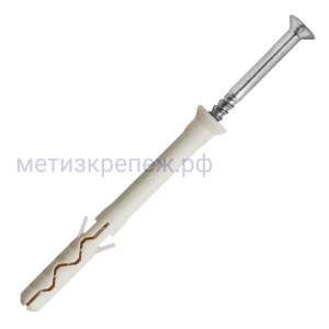 Дюбель-гвоздь 6х40 с потайным бортиком Sormat LYT UK KP 9640075660