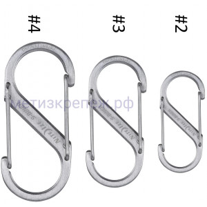Набор карабинов Nite Ize S-Biner SB234-03-11, 3 шт, сталь