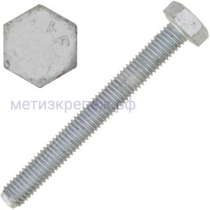 Болт шестигранный М12х35 ISO 4017 (DIN 933), класс прочности 12.9 (flZnncL/480h)