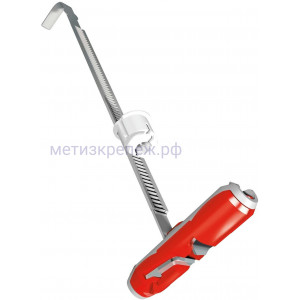 Универсальный дюбель DuoTec 10 S Fischer 537263 с потайным шурупом, 2 шт в блистере